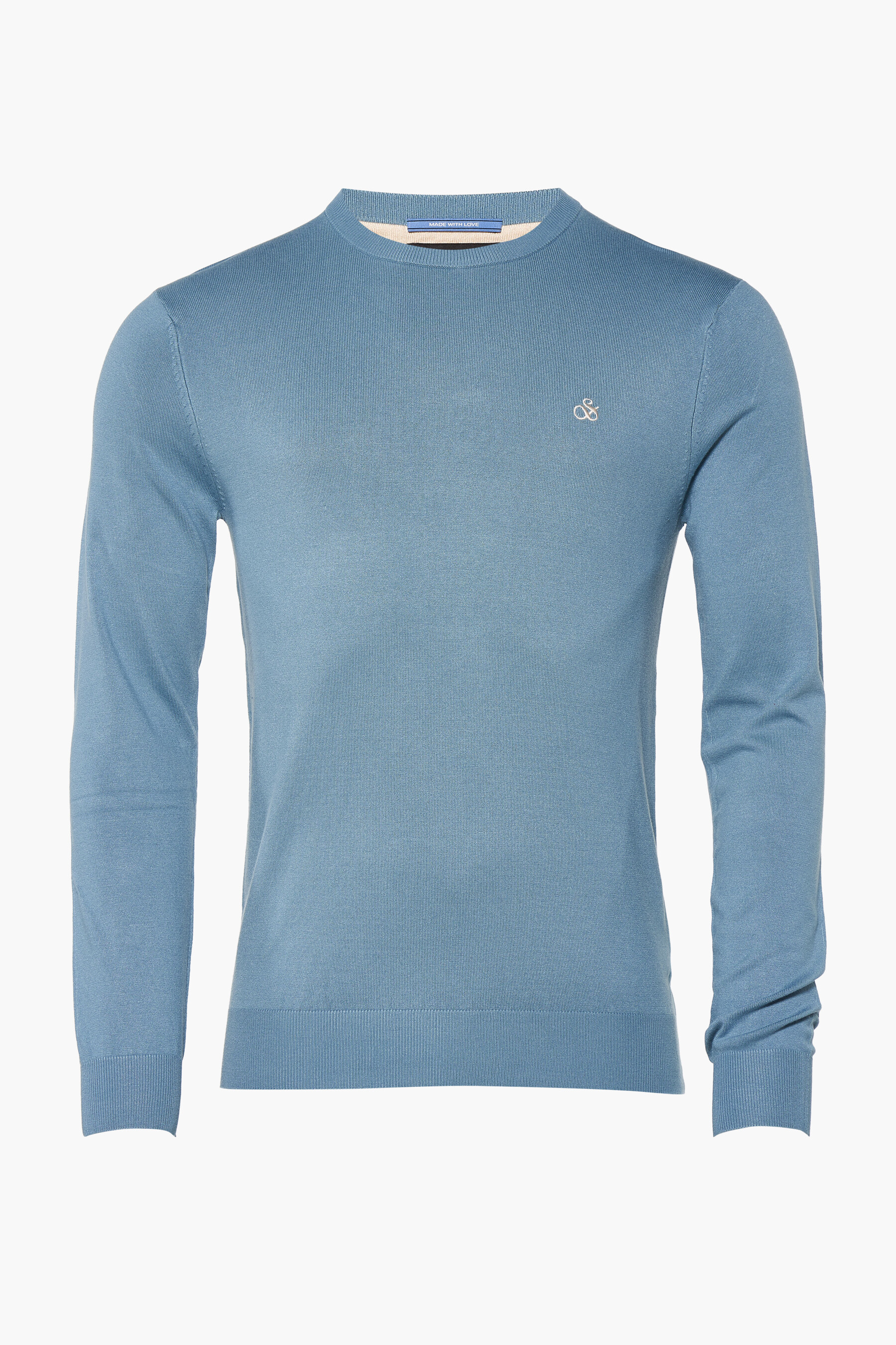 Scotch and soda trui heren blauw sale